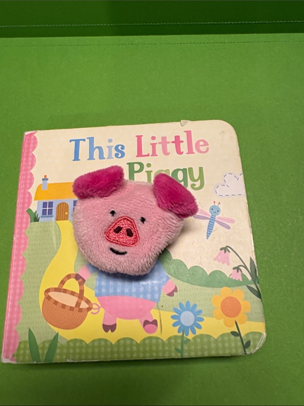 Mini Finger Puppet book